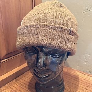 RARE Yellowstone Club Beanie (Big Sky, Montana) Ski Hat Brown Speckled Locale